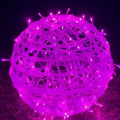 GoldenHaze Lights – LED-boll-ljusslinga för utomhus- och inredningdekoration