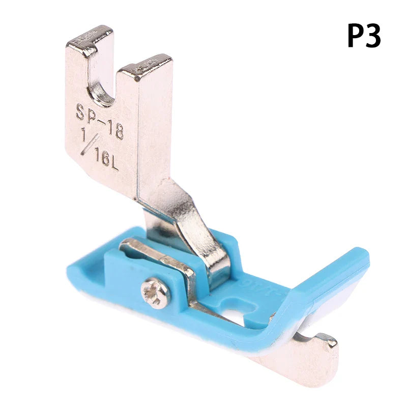 Carvallo Nålfot SP-18 | Kantfot av plast och metall | För platta sängmaskiner | Lätt att montera och precisa att styra