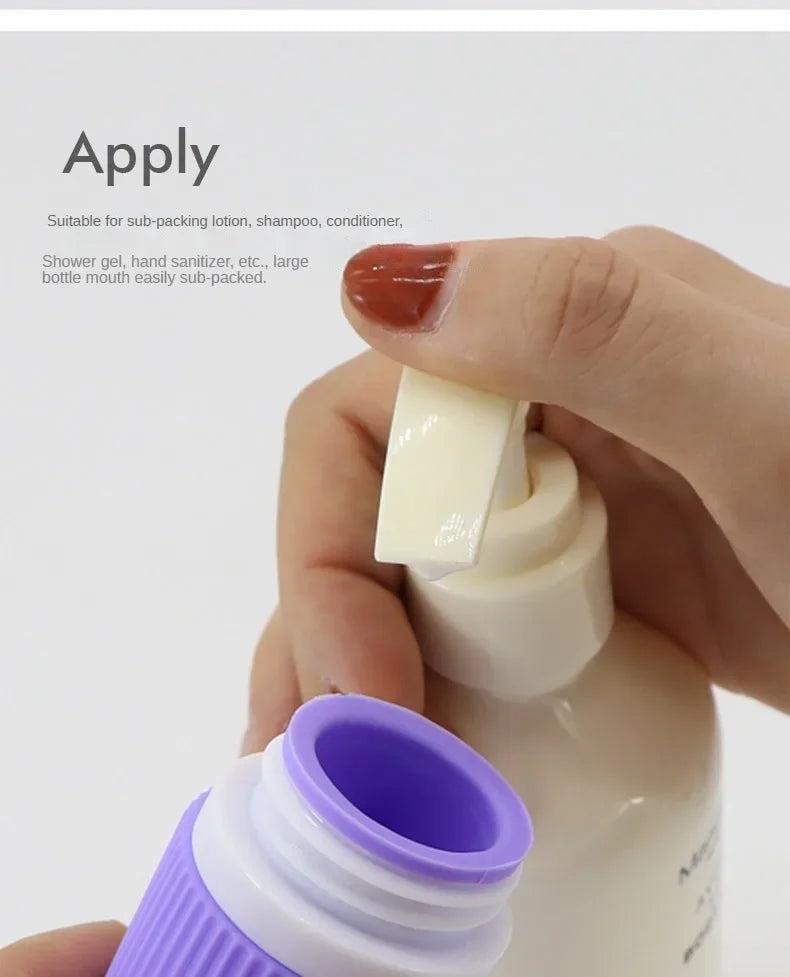 Carvallo Uitstroomvrije Siliconen Reisflessen 4-pack | 89 ml (TSA-conform) | BPA-vrij & Navulbaar | Met Rits Toilettas