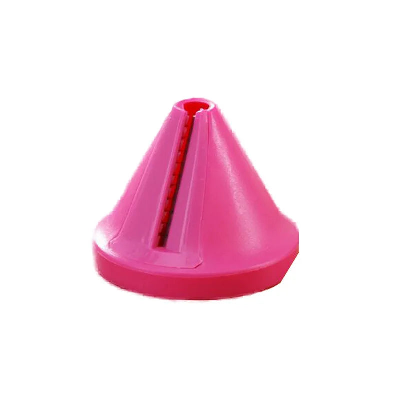 Carvallo Grönsaksskärare | Konisk Rotationshyvel | Rostfri Stålblad | Snabbt & Enkelt Skärande