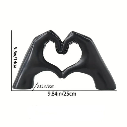 Skulpturala Händer Dekoration - Kärleksfull och Elegant