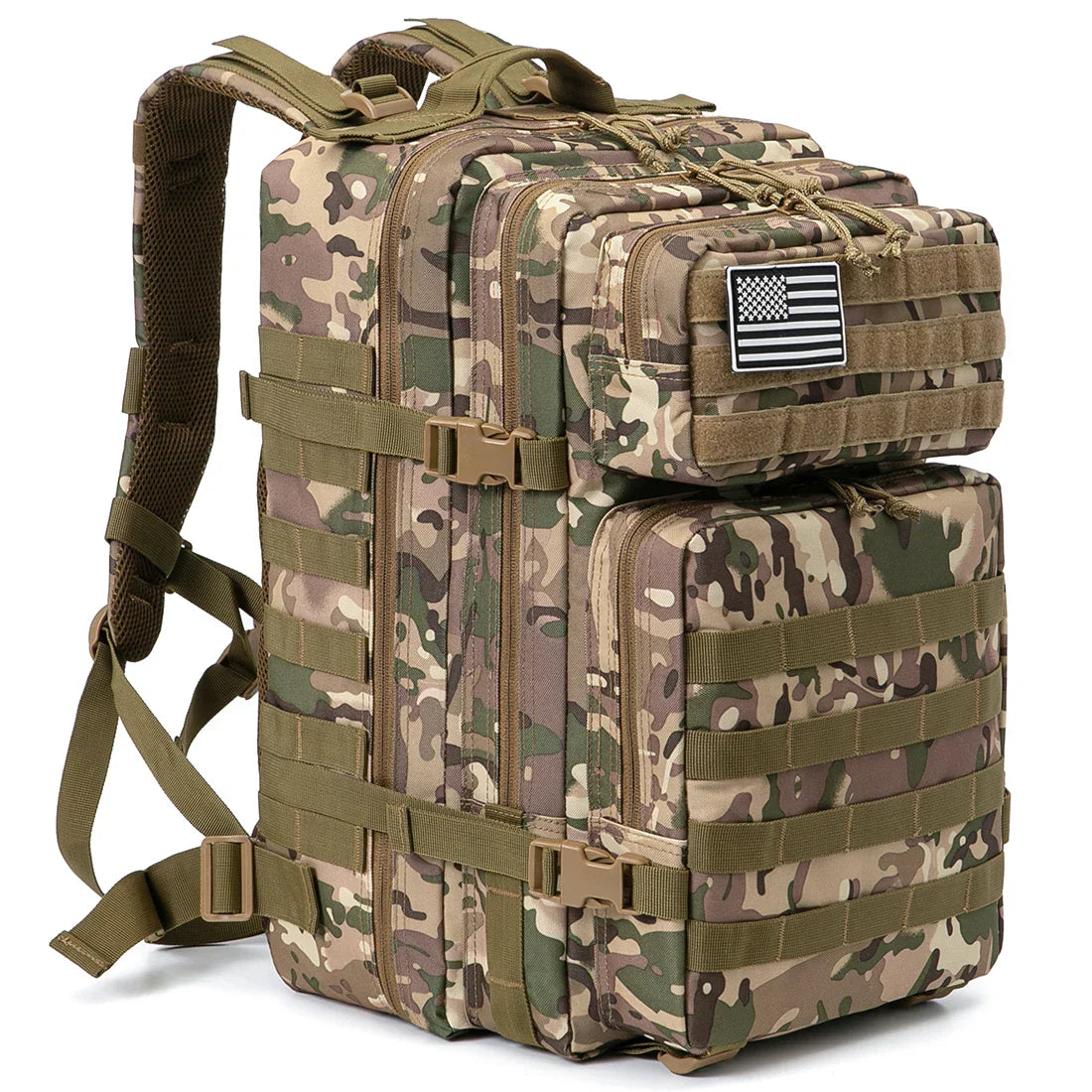 Ryggsäck Camo Tactical 45L Militärryggsäck
