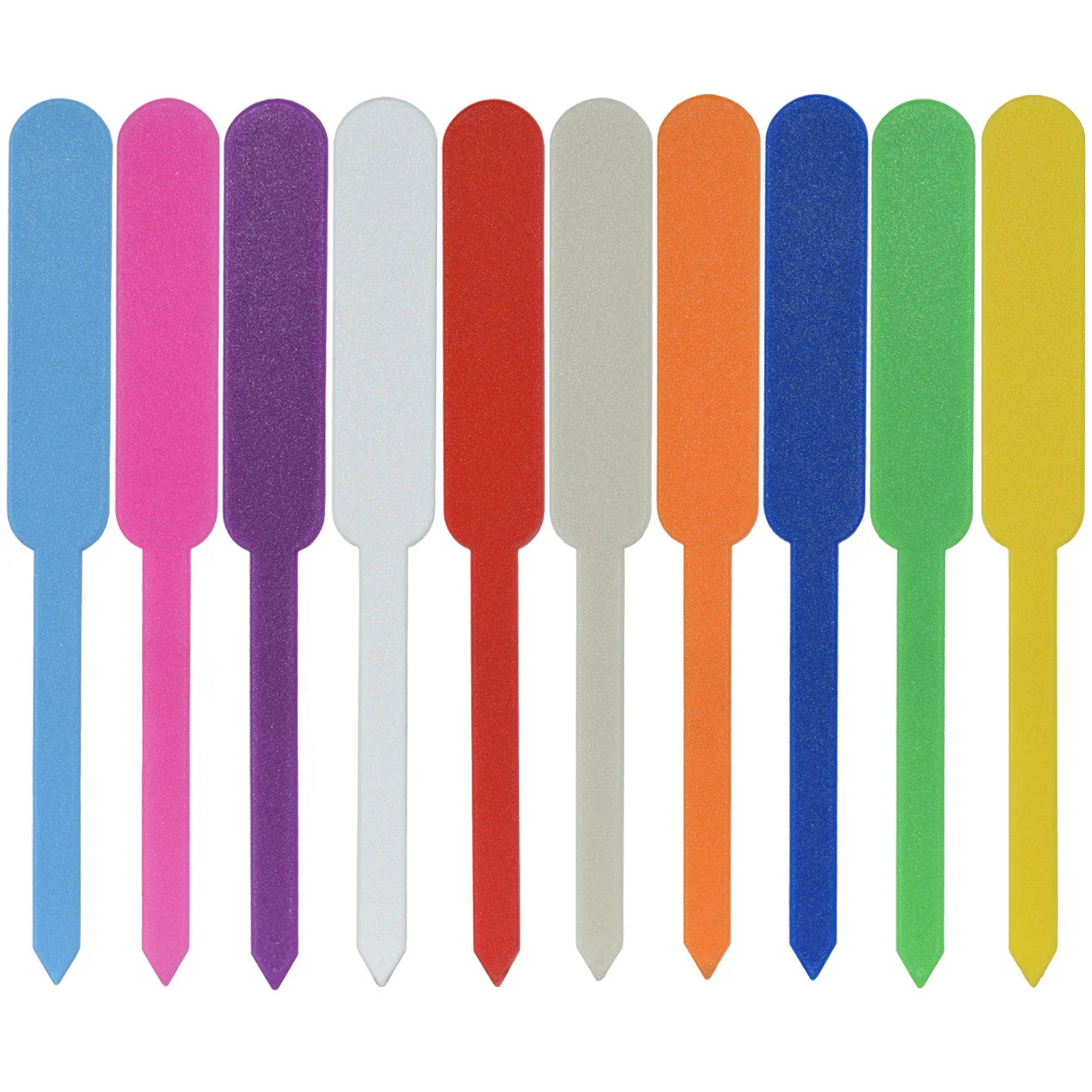 Carvallo Trädgårdsetiketter | 50 stycken | Vattentäta växtskyltar i plast | Återanvändbara | För krukor, rabatter & frön