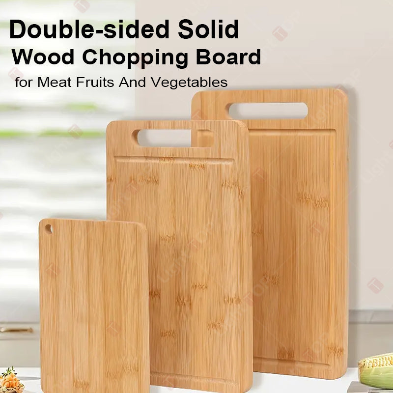 BAMBOOVIA – Premium Bambu Skärbräda Set