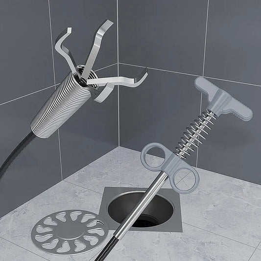 Carvallo EcoDrain Flex160 | 160 cm Spiral längd | Återanvändbar & Miljövänlig | För Kök & Bad