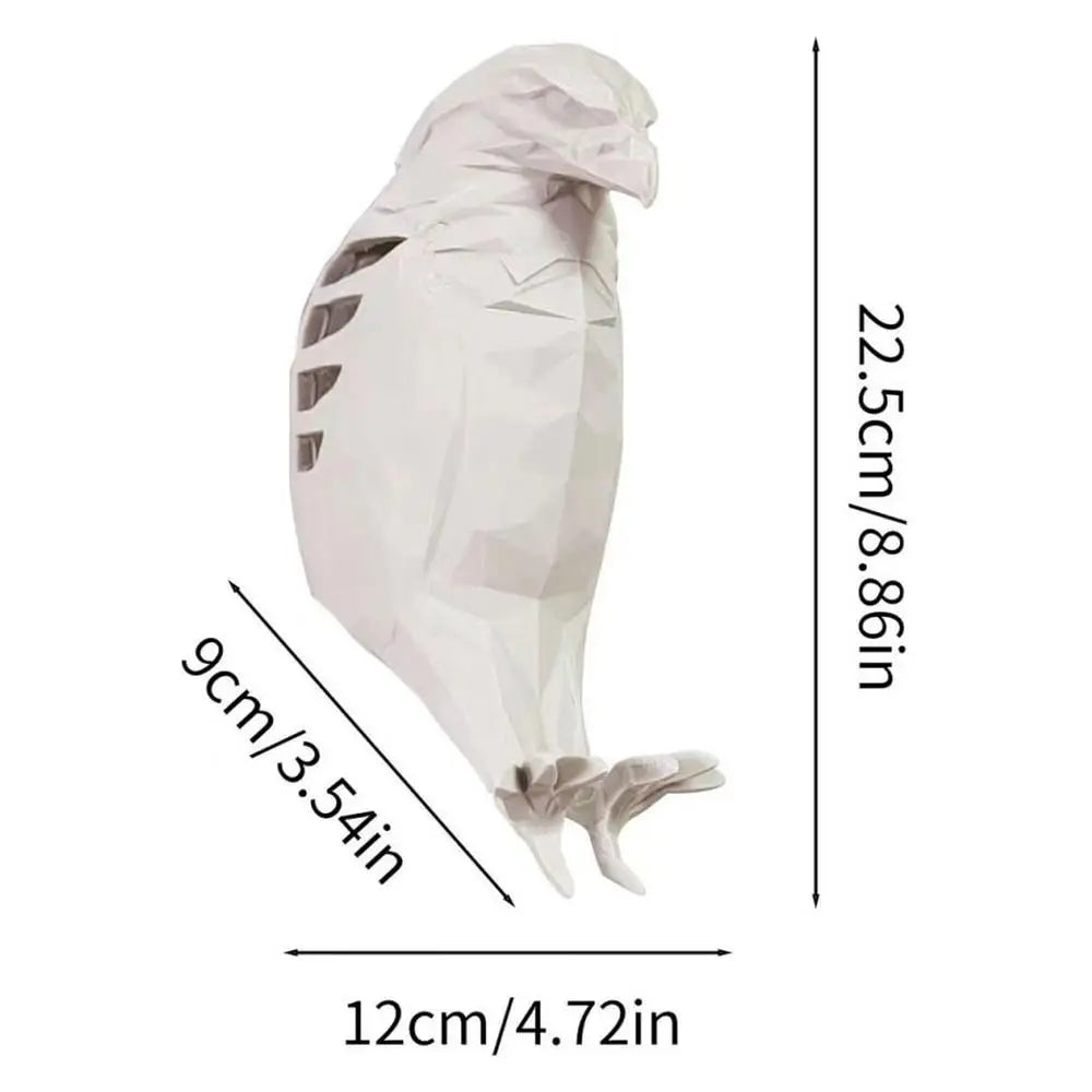 UggLjus - 3D Uggliformad Vägglampa för Sovrum och Hall