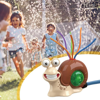 Carvallo Vattensprinkler-leksak | Rolig trädgårdssnigel | För barn från 3 år | Sommar-sprutkul i trädgården &amp; pool