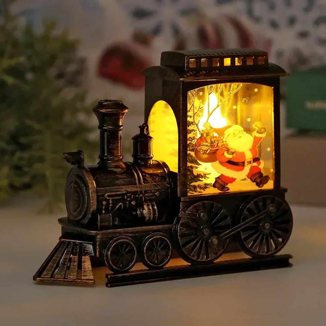 LanterneVintage - Retro Nattlampa för Fester och Jul