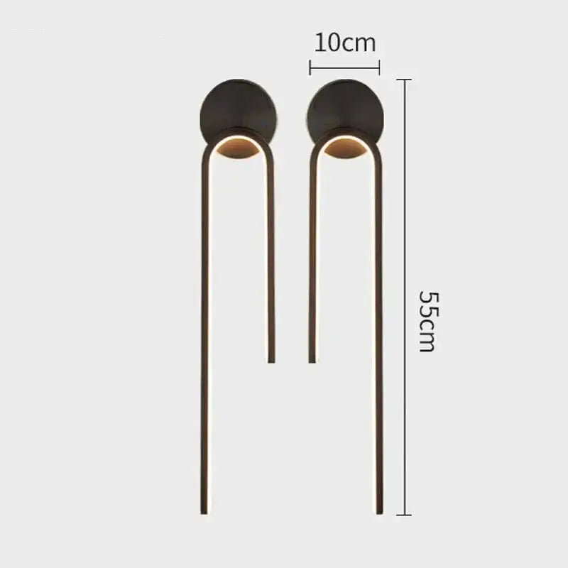 ÉclatModerne - LED Vägglampor för Inredningsdekor