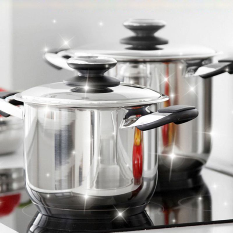 Rengöringspulver för rostfria köksytor