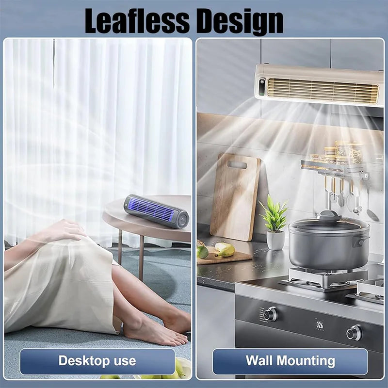 Bärbar bladlös luftkonditionering med USB-laddning och 3 hastigheter