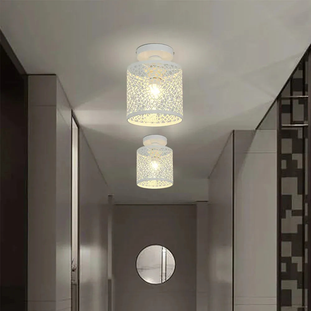 RetroGlow - Industriell Bur Loftlampa med Vintage Öppen-Ram Design