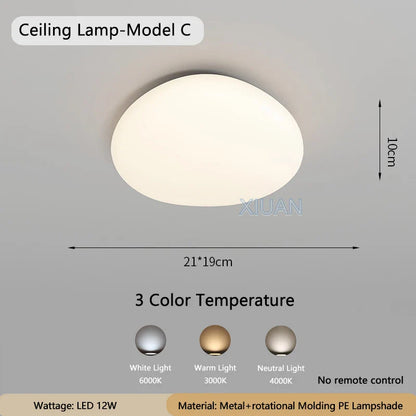WhiteCloud - Modern LED Vägglampa för Barnrum och Sovrum