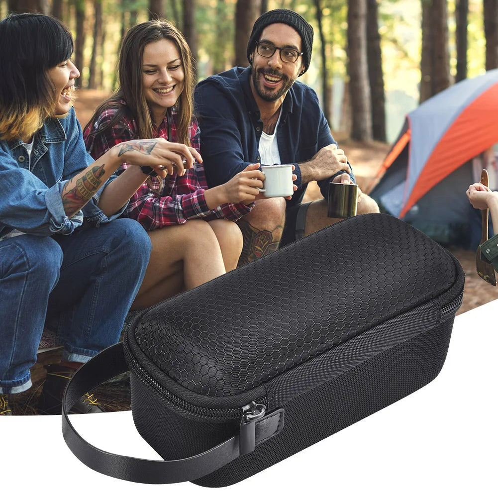 Carvallo TravelCase Stötbeständig Högtalartask för JBL | 20 × 9 × 9 cm | EVA-Hårdskal med dragkedja & bärrem | För FLIP & TUNER-serier