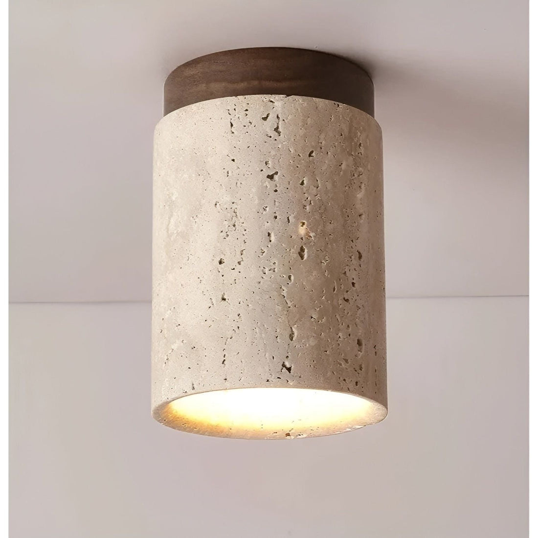 Rund Bordslampa i Wabi-Sabi Stil – Japansk Design för ett Harmoniskt Hem