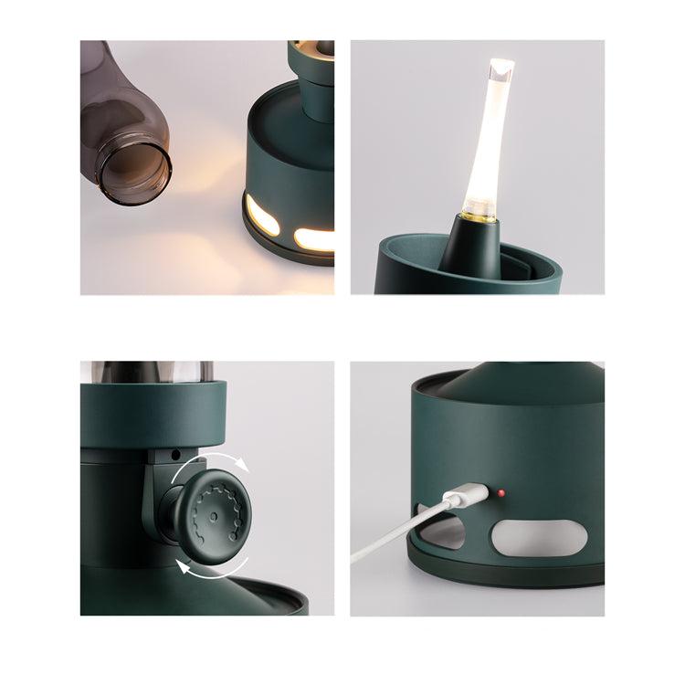 RetroLuxe - Lampa i vintage stil med justerbar ljusstyrka