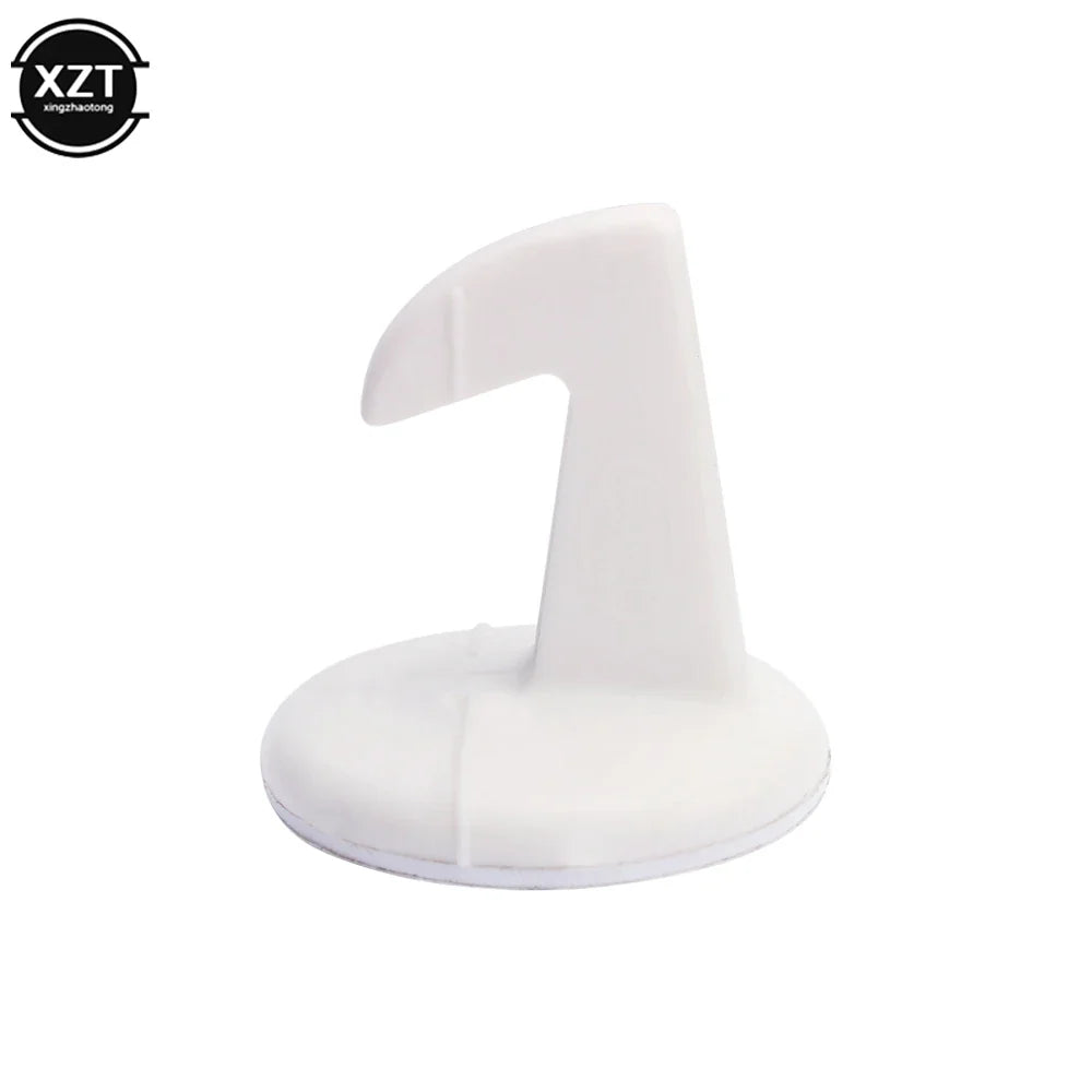 Carvallo Självhäftande dörrstoppare med krok | Ljuddämpande anti-kollisionspad | Vägg- & dörrskydd, stötsäker & vibrationsminskande