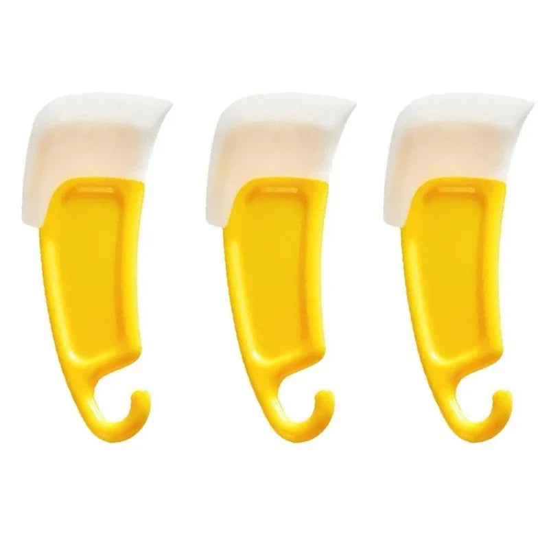 CleanFlex™ Silikon-kökskrapa | Stekpanne- & kastrullrengörare | Värmebeständig & repfri | Gul-Vit