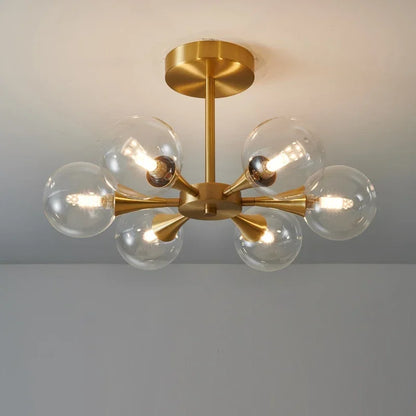 Lunavoire Sphere | LED-taklampa med glaskula för vardagsrum och sovrum