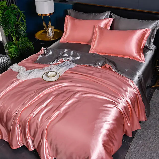 Luxe Siden Sängkläder