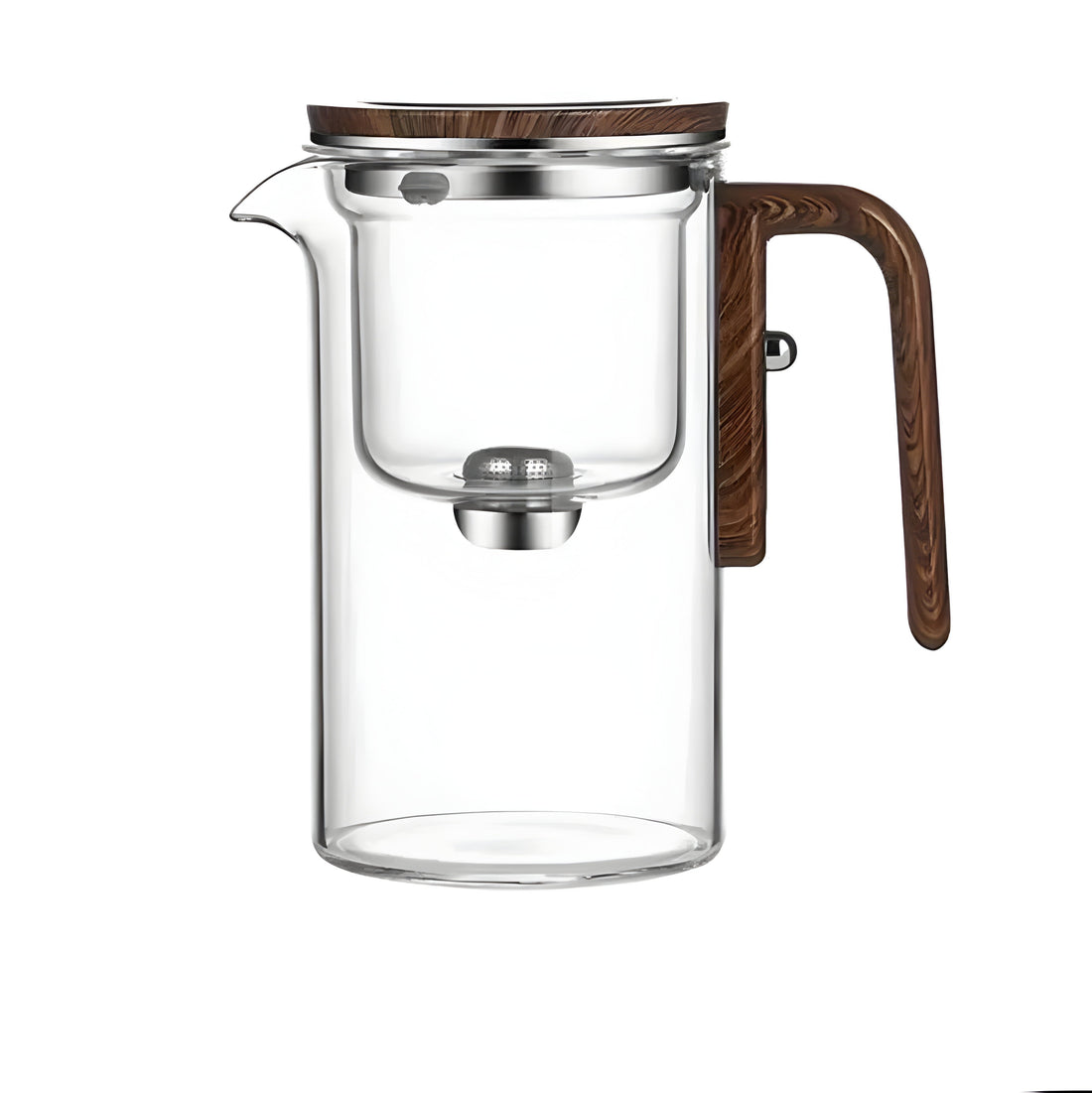 TranquilSip Tekanna – Magnetisk Växel Filter Glas Teapot