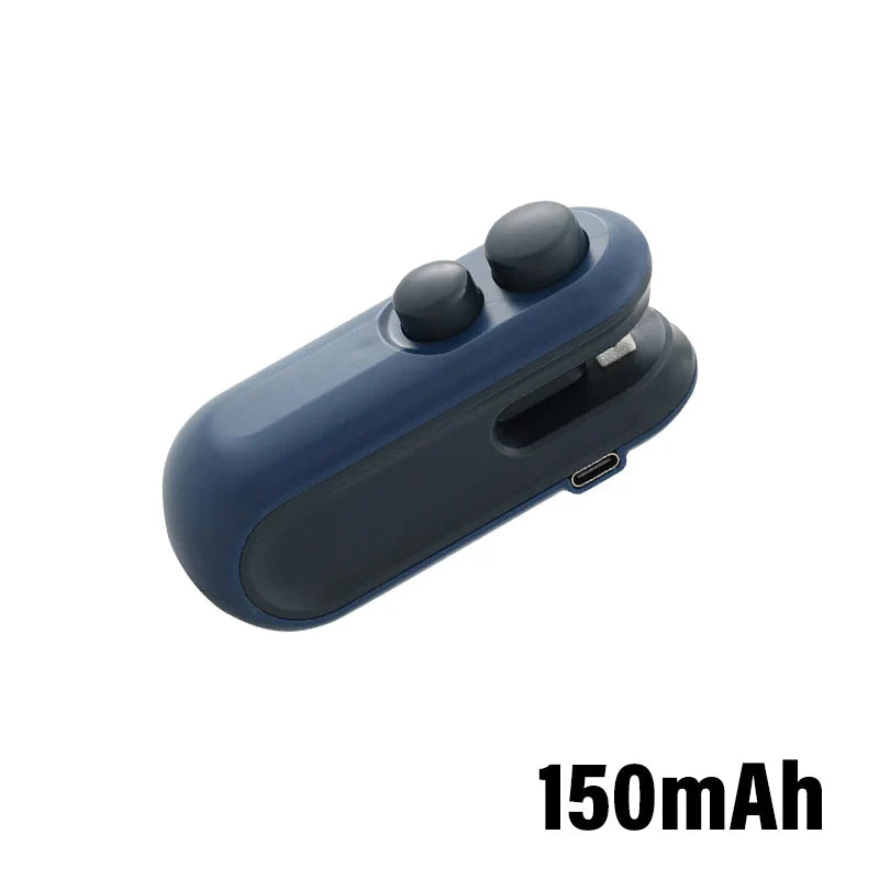 Carvallo Mini Handhållen foliesvetsare | Bärbar & uppladdningsbar | 2-i-1 Förslutning & Skärning | Med magnet & USB-laddningskabel