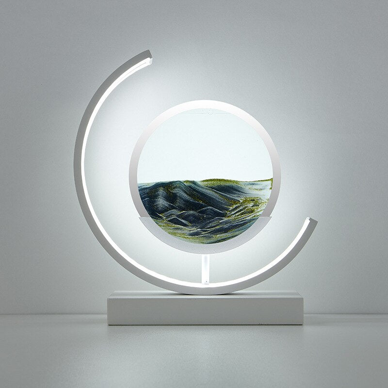 DuneGlow | Sandtimer Bordslampa
