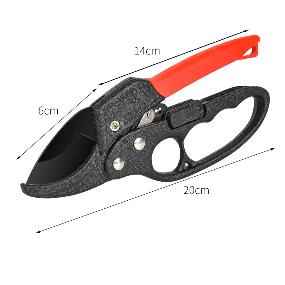 Carvallo trädgårdssax SK5 | Ergonomisk & titanbelagd | För fruktskörd & precis beskärning | 20 cm