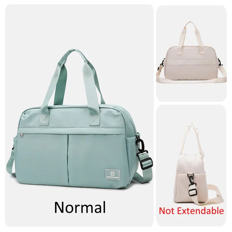 Carvallo Resväska Stor | Utbyggbar & Flerlager | Handbagage & Helgväska | Mycket Förvaringsutrymme