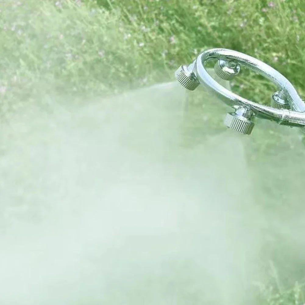Högtryck rostfritt stål ring flerdyser munstycke – Effektivt sprutmunstycke för trädgårdsbevattning