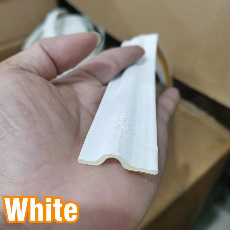 Carvallo SilentFlex | 6 m / 10 m / 20 m / 30 m / 40 m Självhäftande | Ljud- & värmeisolerande | För fönster & skjutdörrar | Vind- & insektsskydd