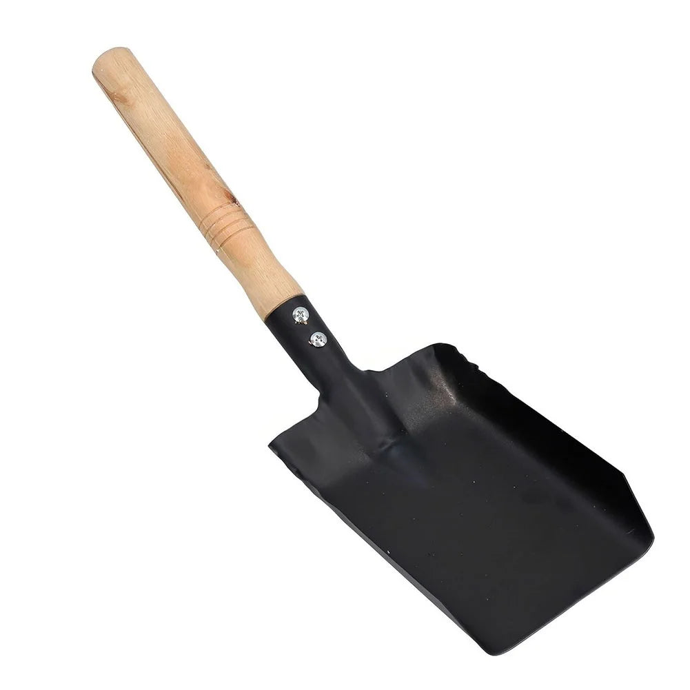Carvallo-Spade FLAMMAFIX | Robust järn med trähandtag | För Carvallo, grill och ugn | 38–45 cm