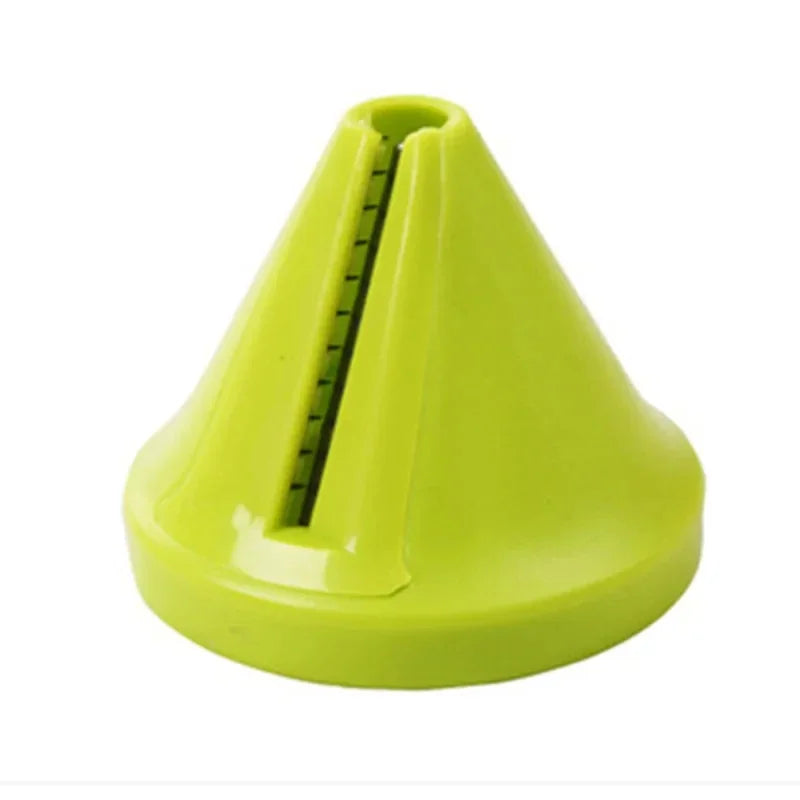 Carvallo Grönsaksskärare | Konisk Rotationshyvel | Rostfri Stålblad | Snabbt & Enkelt Skärande