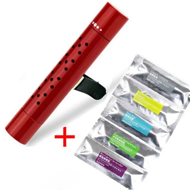 Carvallo Bil Doftklipp | Långvarig naturlig doft med eteriska oljor | Justerbart ventilationsklipp | Utan läckage | För bil och inomhusluft