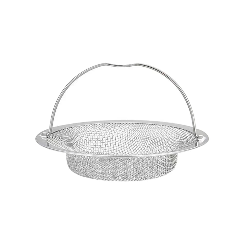 Carvallo DrainGuard Inox | Rostfritt avloppskorg för kök & bad | Fångar matrester & hår | Rostfritt & hållbart