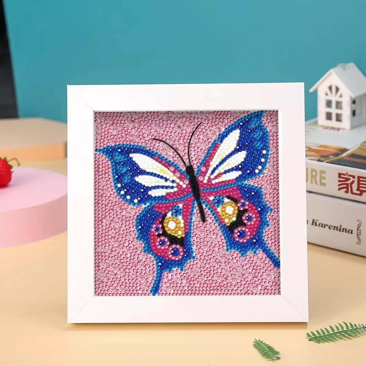 Carvallo Diamant-Malset Funkelino Kids | 5D Mosaik-Konst för Barn | Komplettset utan Ram | Från 5 År