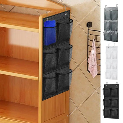 Carvallo MaxGrid Väggorganisatör med 6 fack | Hängande förvaringsväska | Non-woven &amp; Fönster
