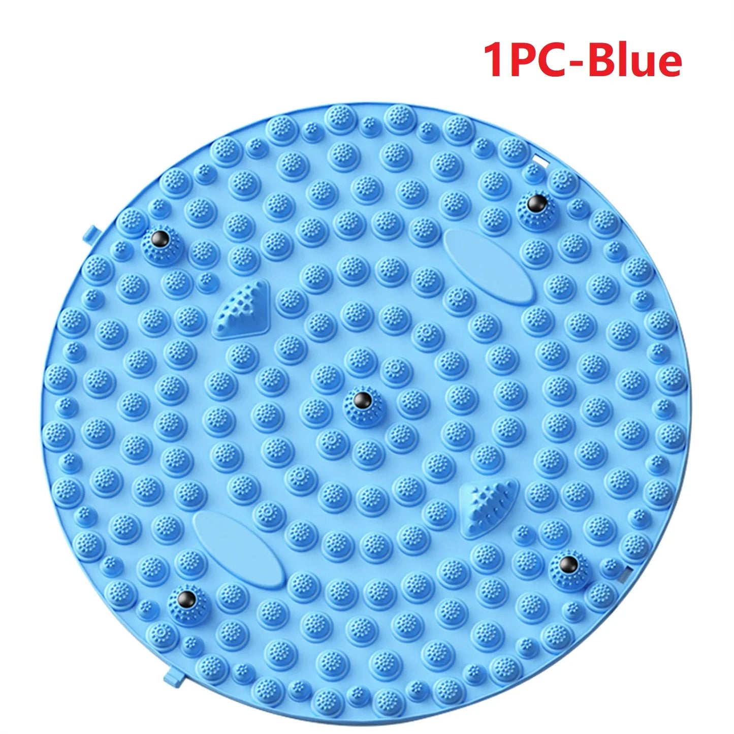 Carvallo StepBalance fotmassage akupressur fotmassage-matta 35 cm | Magnetisk & Bärbar | För avkoppling & muskelstimulering | 1 eller 2 stycken