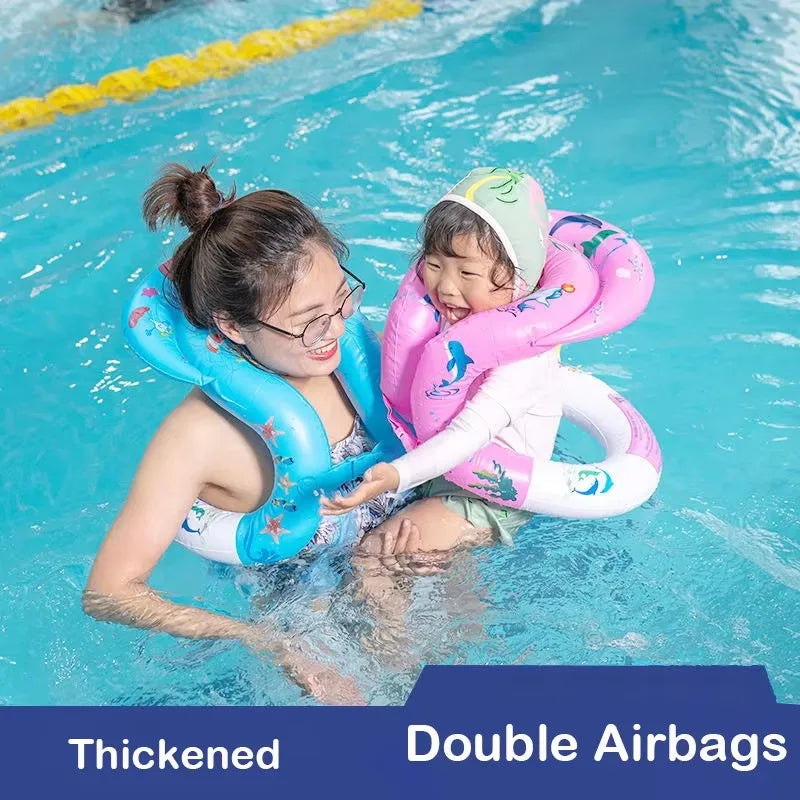 Carvallo Rooxin Baby-Simring-Västuppblåsbar – Barnsimring för Pool & Vatten – Lärhjälp för Barn