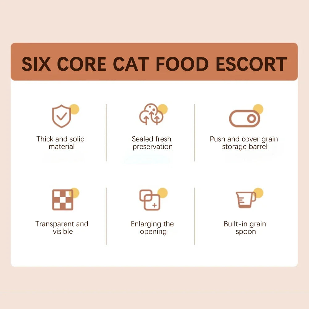 Carvallo FrischGut | Lufttät & Fuktighetskyddad | 5/10/15L | För hund- & kattsmat