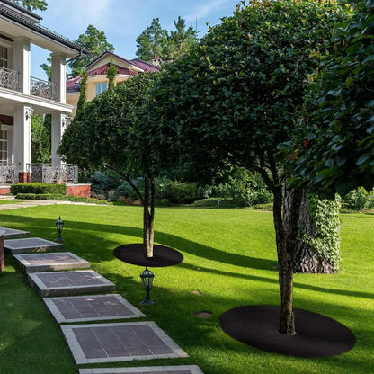 Ogräsväv Baumscheibe – Andningsbar rotskyddsmatta för trädgård och växter