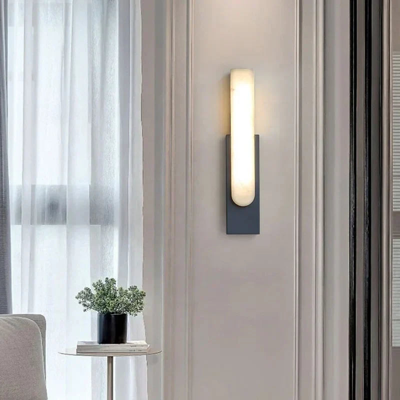 LuxaStyle - Modern nordisk LED vägglampa för vardagsrum och hall