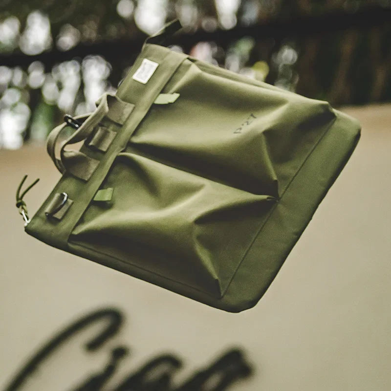 Carvallo CommanderBag Taktisk Herraxelficka | Gepolstrad & vattentålig | För Laptop, Hjälm & Vardag | 15,6" | Axel- & Handbärbar