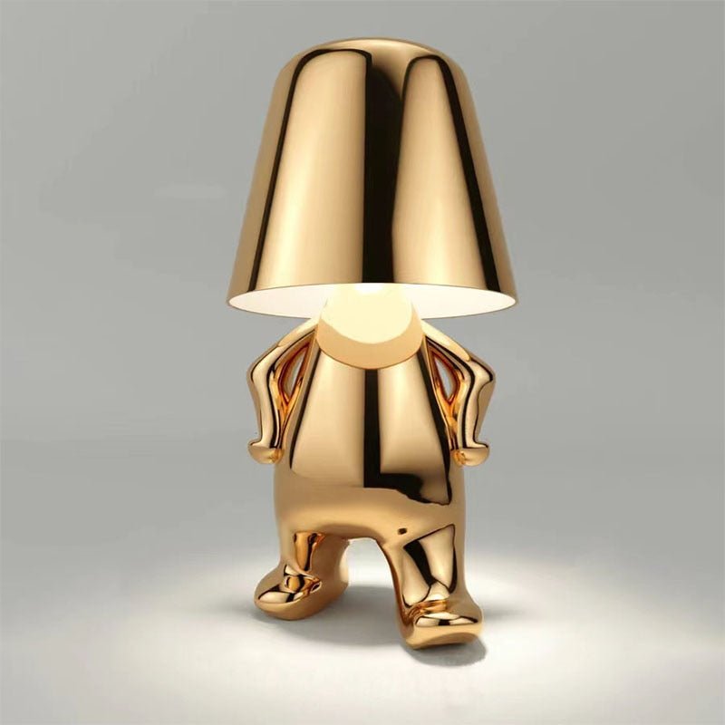 Dimmbar Guld &amp; Silver LED-Lampa