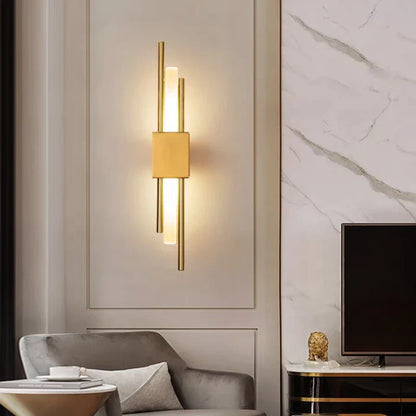 Lumoa Fynn | LED-vägglampa med USB-port i nordisk design för sovrum och vardagsrum