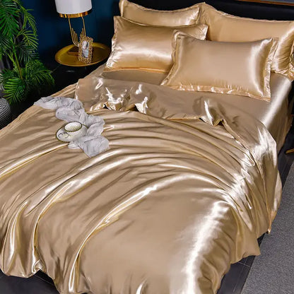 Luxe Siden Sängkläder