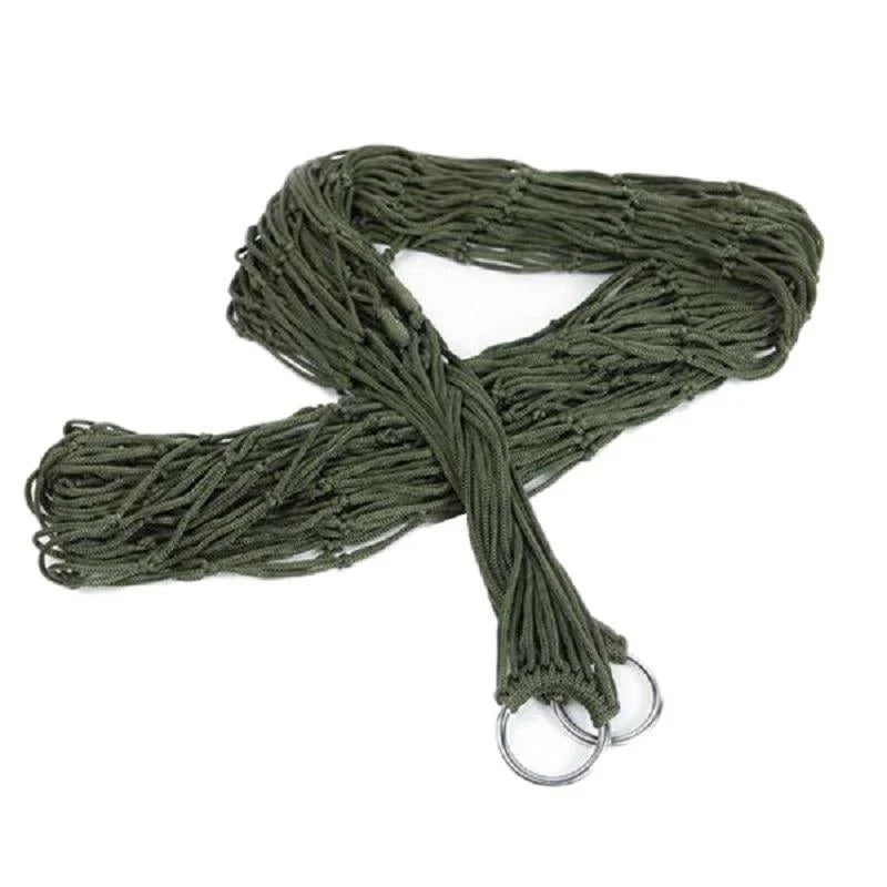 Carvallo Mesh Hängematt | Ultralätt Nylon nät | Bärbar &amp; Andningsbar | För Trädgård, Camping &amp; Resor