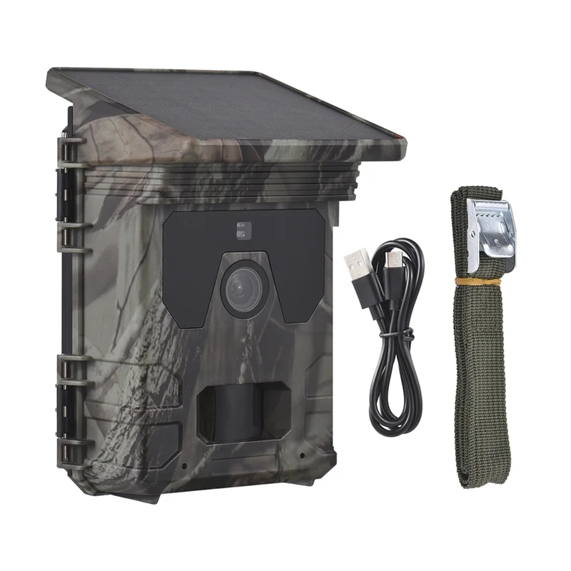 50MP 4K Trail Cam Fånga Vilt Dagen eller Natten