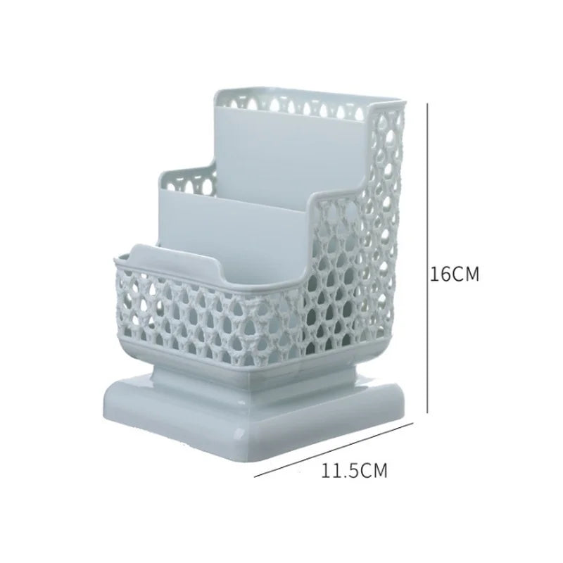 Carvallo MiniBox kosmetik- &amp; skrivbord organiser box | plast | För smink, kontor &amp; småsaker | 16x11,5 cm
