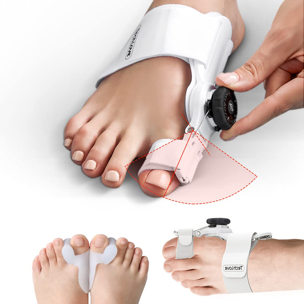 Uppgraderad Tå Bunion Korrigerare – Justerbar Ortopedisk Splint för Smärtlindring &amp; Alignment